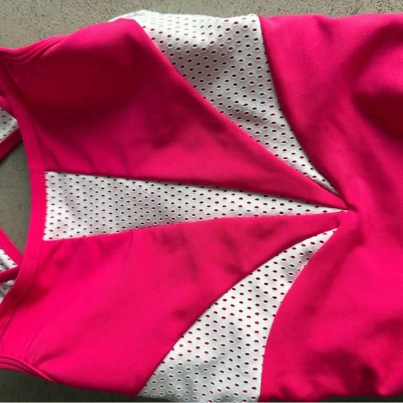 Sylvia P Pink Athletic Leotard - Picture 9 of 9